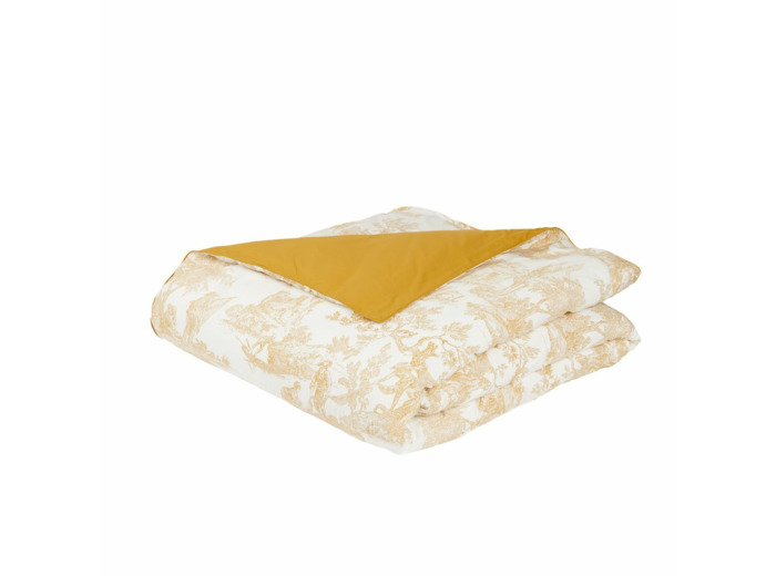 Housse couette Rêve en Or | Toile de Jouy | Tradition des Vosges