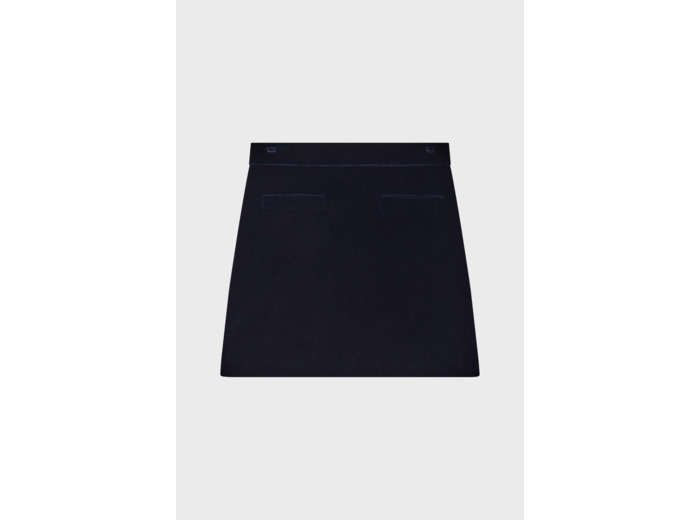 Jupe courte en velours lisse - CORENTINE