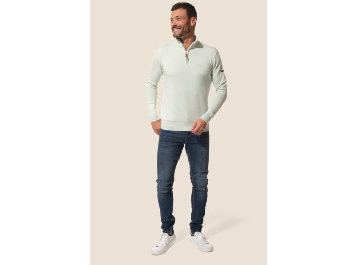 Pull homme col montant Didier