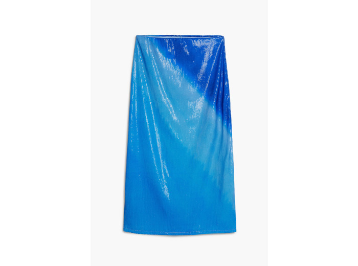 Jupe Mi-Longue En Maille – Femme
