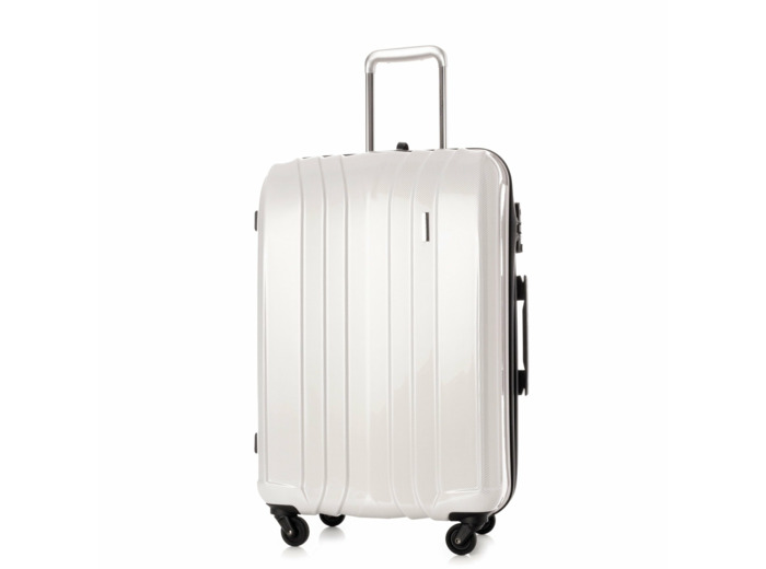 Valise Medium 4 Roues Sun - Blanc