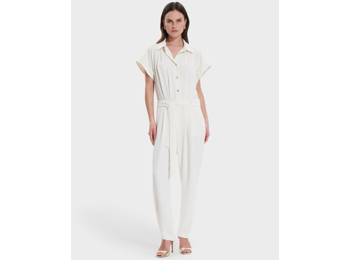 Combinaison Carina Ecru en Polyester