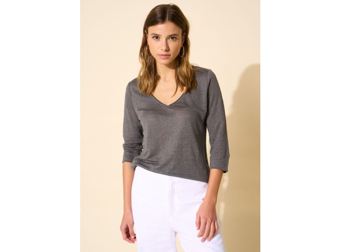 Tee-shirt en lin