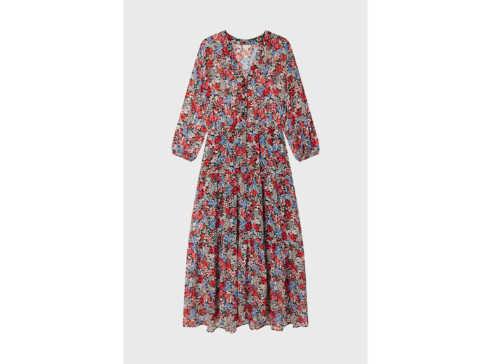 Robe longue Liberty - ESTHELE