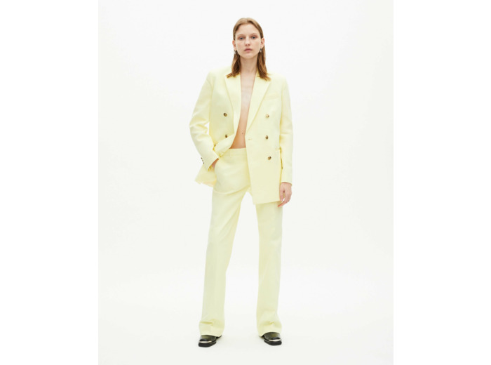 Pantalon large yellow