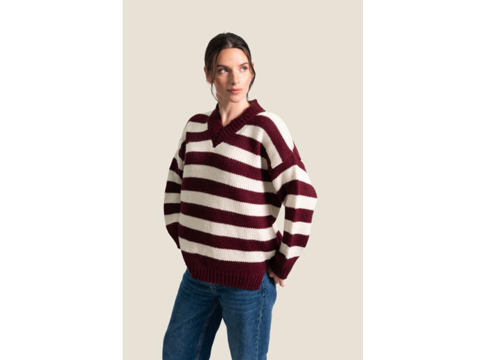 Pull femme en maille Flavine