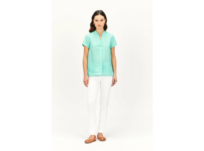 Blouse kat 100% lin