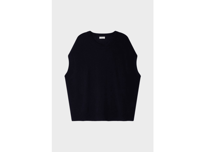 Pull sans manche en laine et cachemire - NANDA