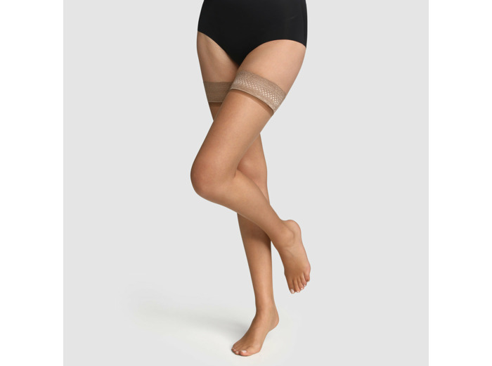 DIM Up Teint de Soleil terracotta 17D Jarretière dentelle