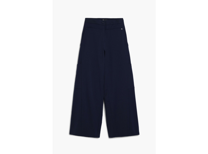 Pantalon Long En Tissu – Femme