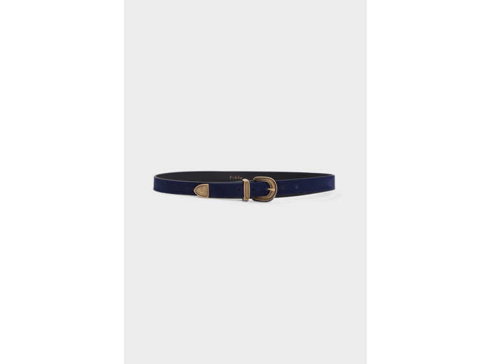 IVY - Ceinture en cuir velours