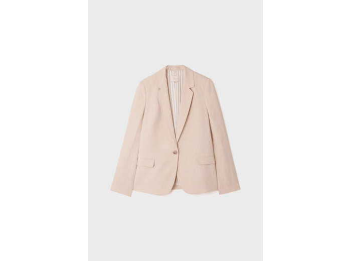Veste de tailleur en lin mélangé - VITALY