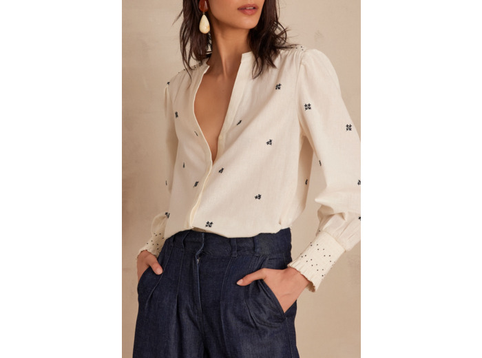 Chemisier BAPTISTE en coton