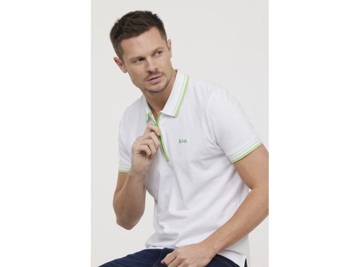 Polo BIRO Blanc