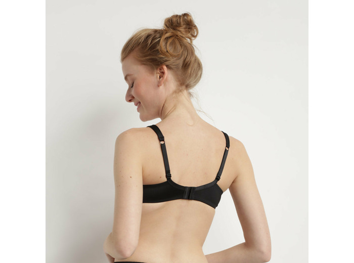 Slip femme en dentelle et pois Blanc Generous Édition Limitée