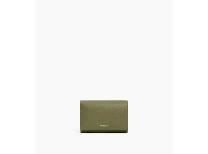 Portefeuille Emilie en cuir grainé