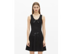 Jupe courte en maille noire black