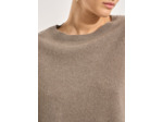 Pull col bateau 100% cachemire