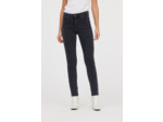 Denim slim fit effet push up , jambes ajustées, taille medium haute