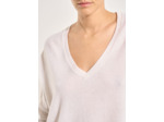 Pull en 100% cachemire à Col V