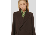 Veste Valson Chocolat en Laine Vierge