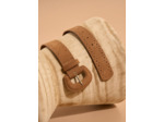 Ceinture avec détails perforés