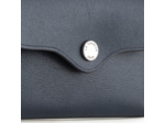 Porte cartes Sans couture en cuir lisse