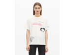 T-shirt avec sérigraphie blanc white