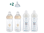 Physio Air Coffret biberons naissance Beige