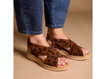 Sandales Femme Saly Leopard