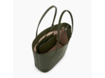 Grand sac cabas Louise en cuir grainé