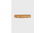 Ceinture large en cuir velours - BONNIE