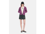Sweatshirt À Capuche Blason Violet prune