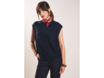 Pull sans manches en cachemire
