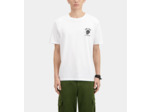 T-Shirt Manches Courtes Avec Broderie Et Print Skull white