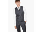 Gilet de costume "super 100's" dark grey