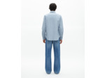 Chemise en denim bleu clair bleu