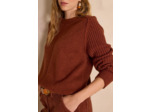 Pull BROOKLYN en laine côtelé