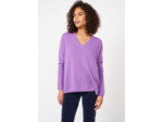Pull en 100% cachemire à Col V