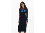 Robe À Manches Longues En Maille – Femme