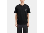 T-shirt manches courtes avec broderie et print skull black