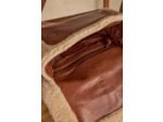 Sac besace en cuir LOUIS