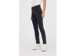 Denim slim fit effet push up , jambes ajustées, taille medium haute