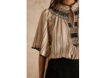 Blouse PEGASE en coton brodée