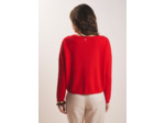 Pull col bateau 100% cachemire