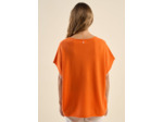 Pull manches courtes en cachemire