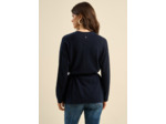 Cardigan en cachemire à ceinture