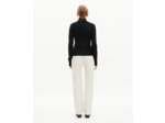 Pull col roulé en cachemire noir black