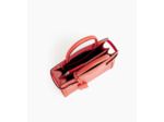 Sac à main moyen modèle Emilie en cuir caviar perforé