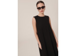 Robe Roxy Noir en Polyester